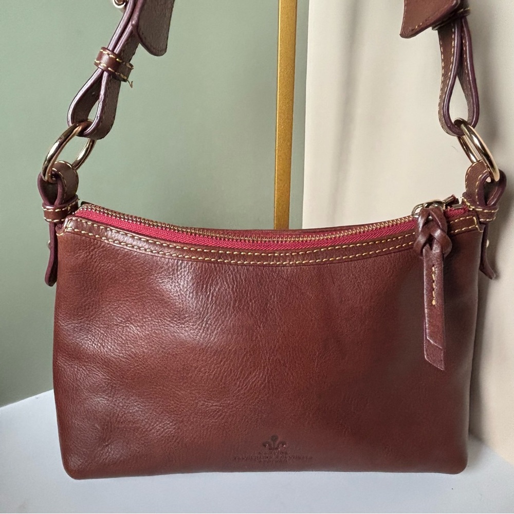 DOONEY & BOURKE Lucy all Florentine Leather RARE Bag - Picture 2 of 9